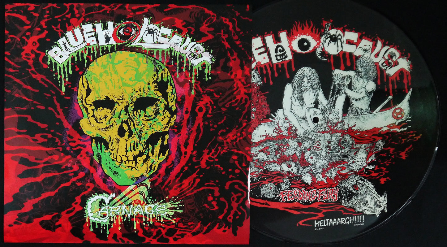 BLUE HOLOCAUST - Carnage / Feeding Fury 12" Picture