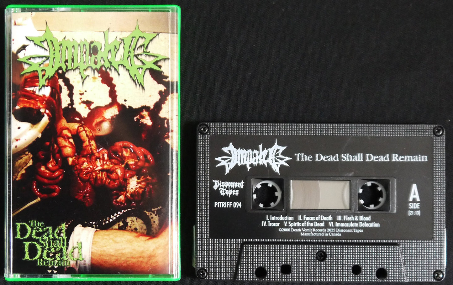 IMPALED - The Dead Shall Dead Remain MC Tape