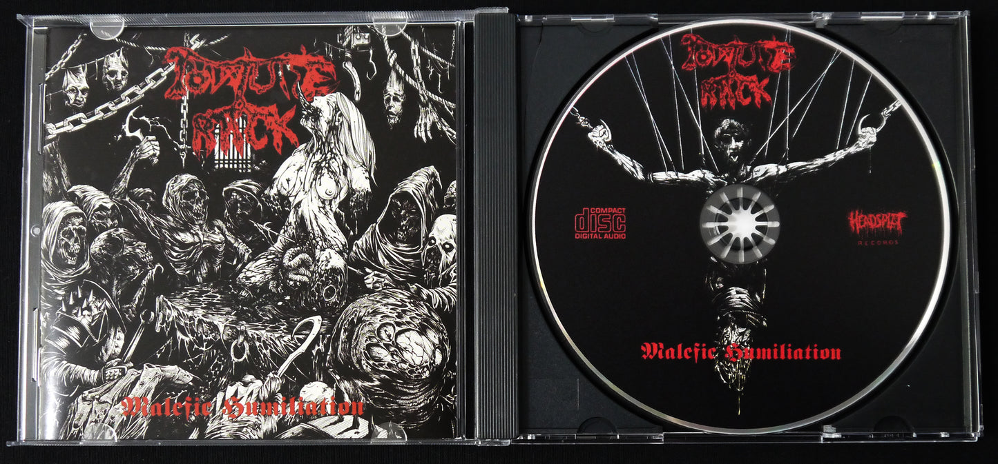 TORTURE RACK - Malefic Humiliation CD