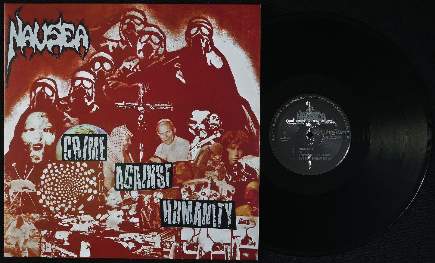 NAUSEA - Crime Against Humanity 12"
