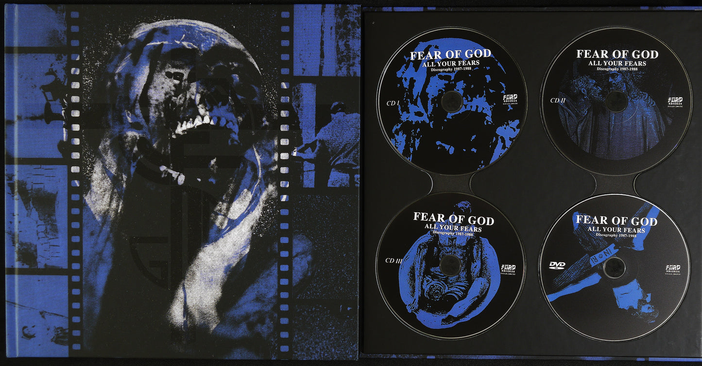 FEAR OF GOD - All your fears BOOK + 3xCD + DVD
