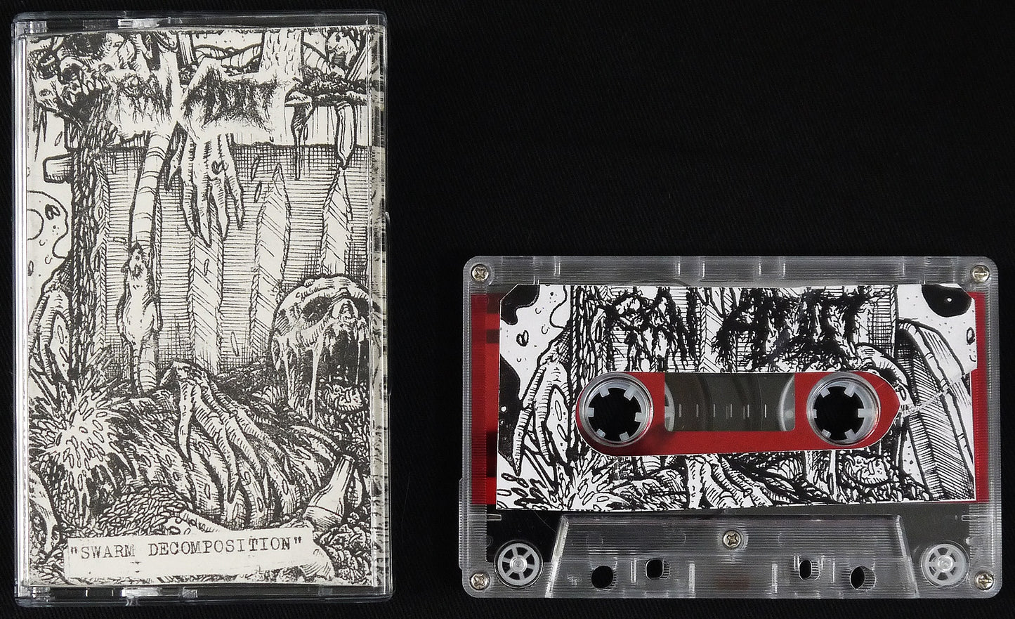 RAW ADDICT - Swarm Decomposition MC Tape