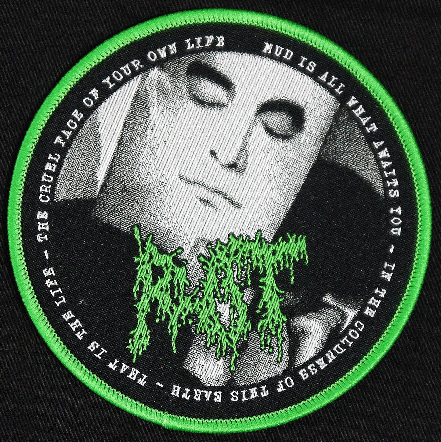 ROT - Cruel Face Of Life Woven Patch