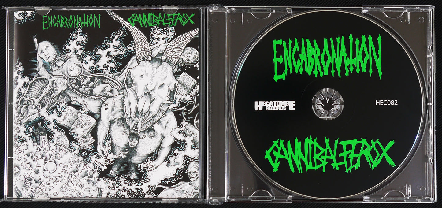 CANNIBAL FEROX / ENCABRONATION - Split CD