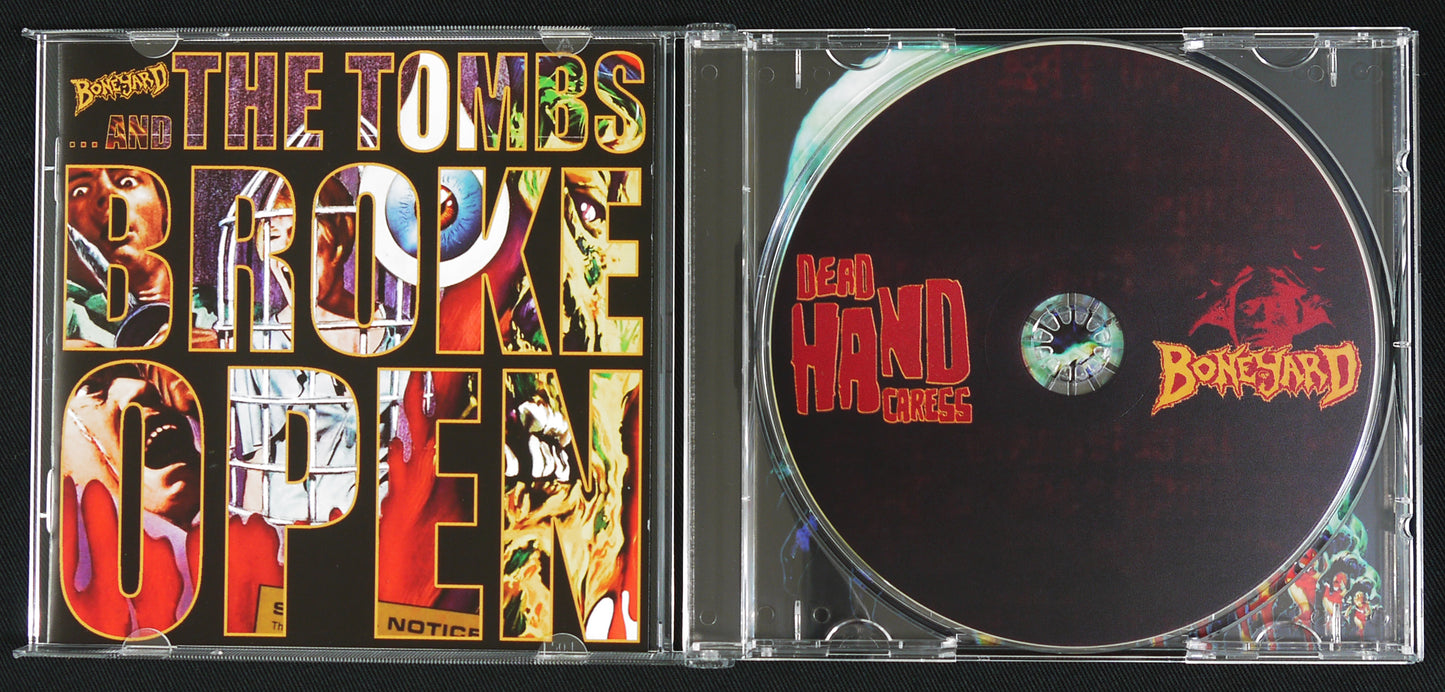 BONEYARD / DEAD HAND CARESS Split CD