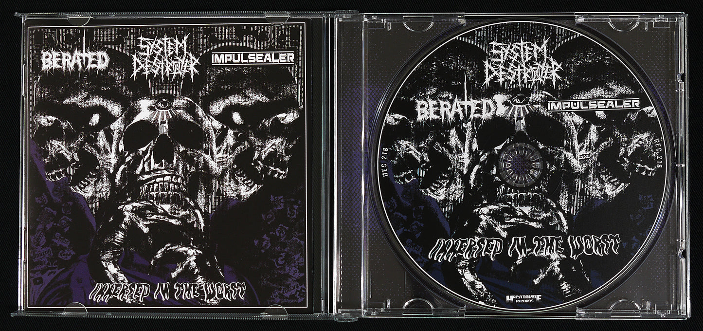 IMPULSEALER / SYSTEM DESTROYER / BERATED - 3 Way Split CD