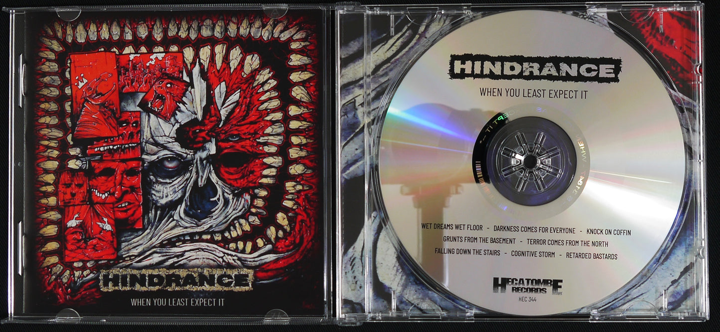 HINDRANCE - When You Least Expect It CD