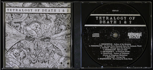 V/A: TETRALOGY OF DEATH - Compilation 1+2 CD