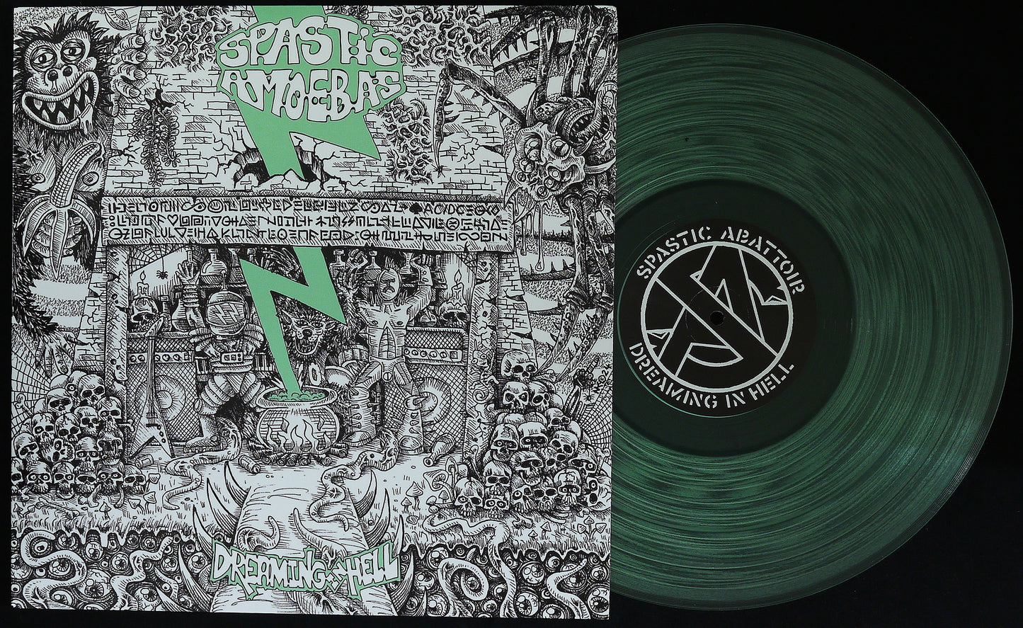 SPASTIC AMOEBAS - Dreaming In Hell 12"