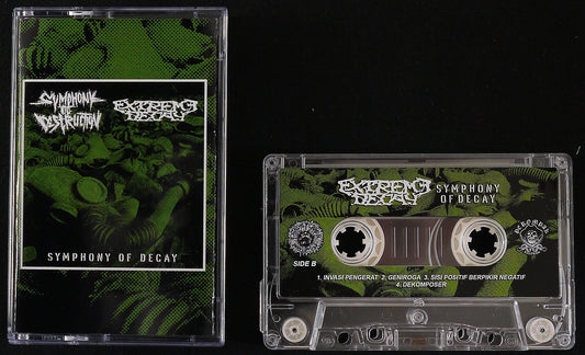 SYMPHONY OF DESTRUCTION / EXTREME DECAY - Split Tape