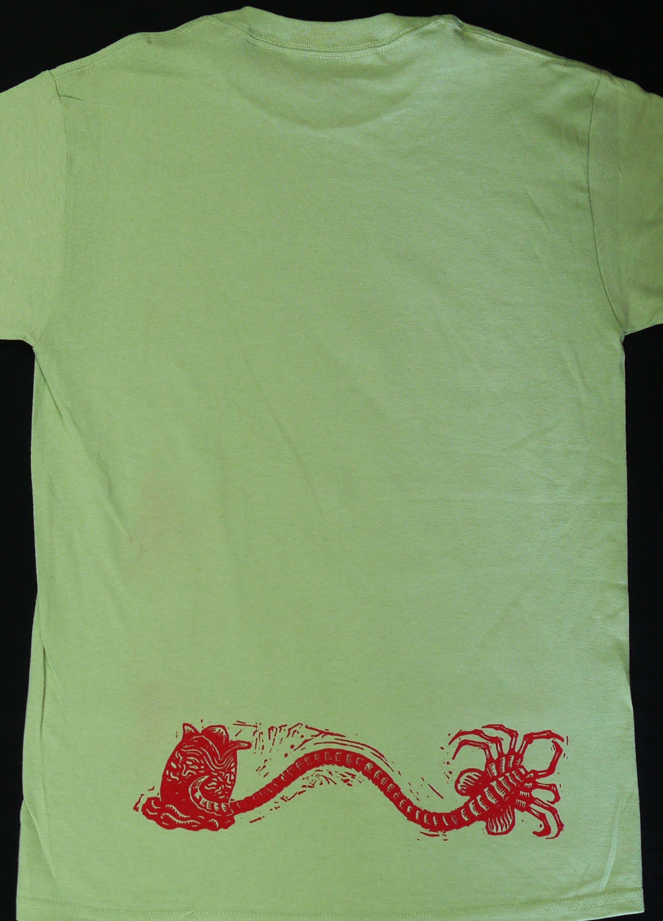 ALIEN XENOMORPH QUEEN Linocut - T-shirt