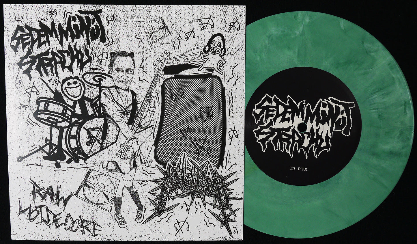 SEDEM MINUT STRACHU / MUDO - Split 7"
