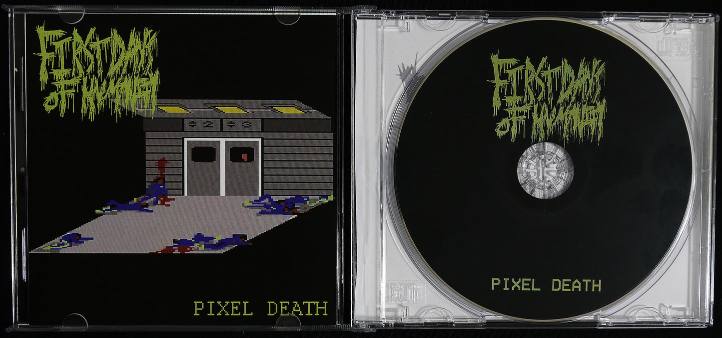 FIRST DAYS OF HUMANITY - Pixel Death + Bonus: Caves/Remains CD