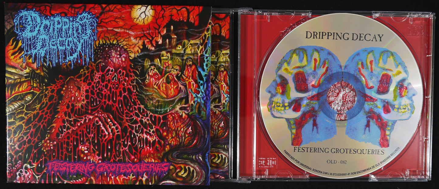DRIPPING DECAY - Festering Grotesqueries CD Slipcase