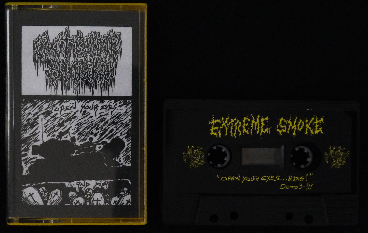 EXTREME SMOKE - Open Your Eyes... And Die! MC Tape