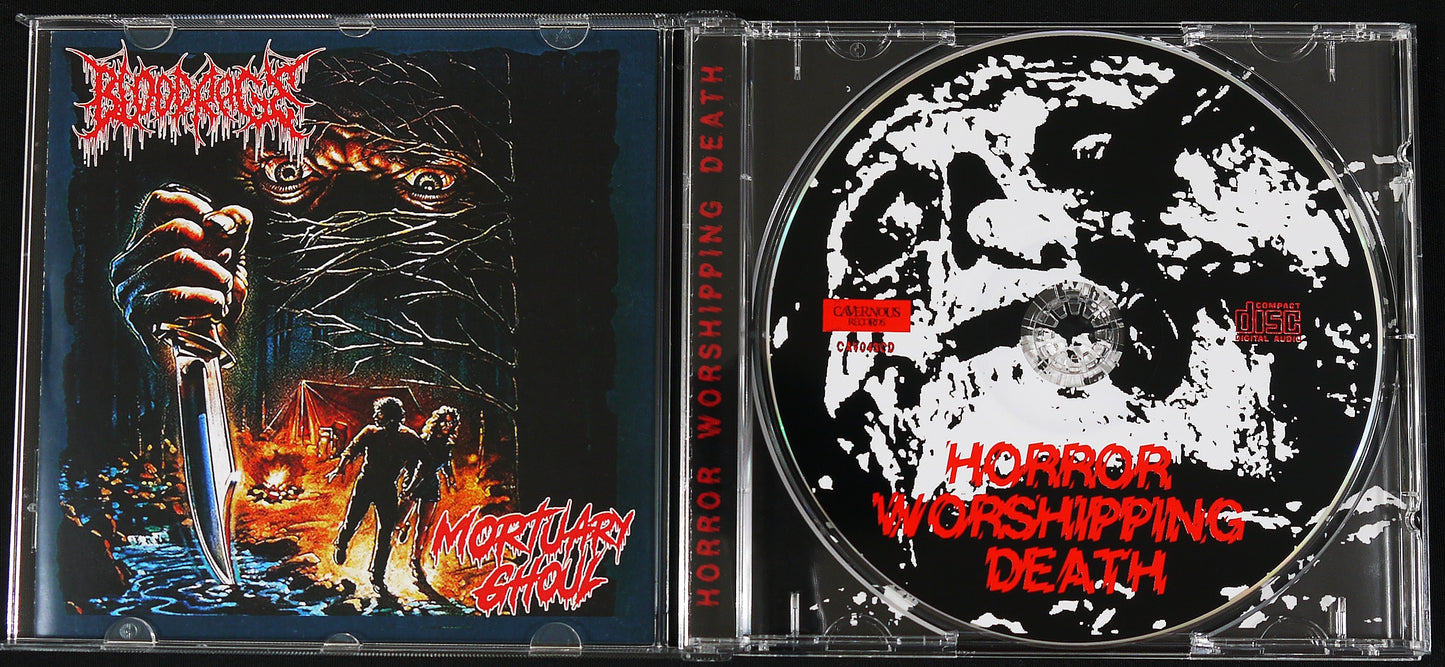 MORTUARY GHOUL / BLOOD RAGE - Split CD