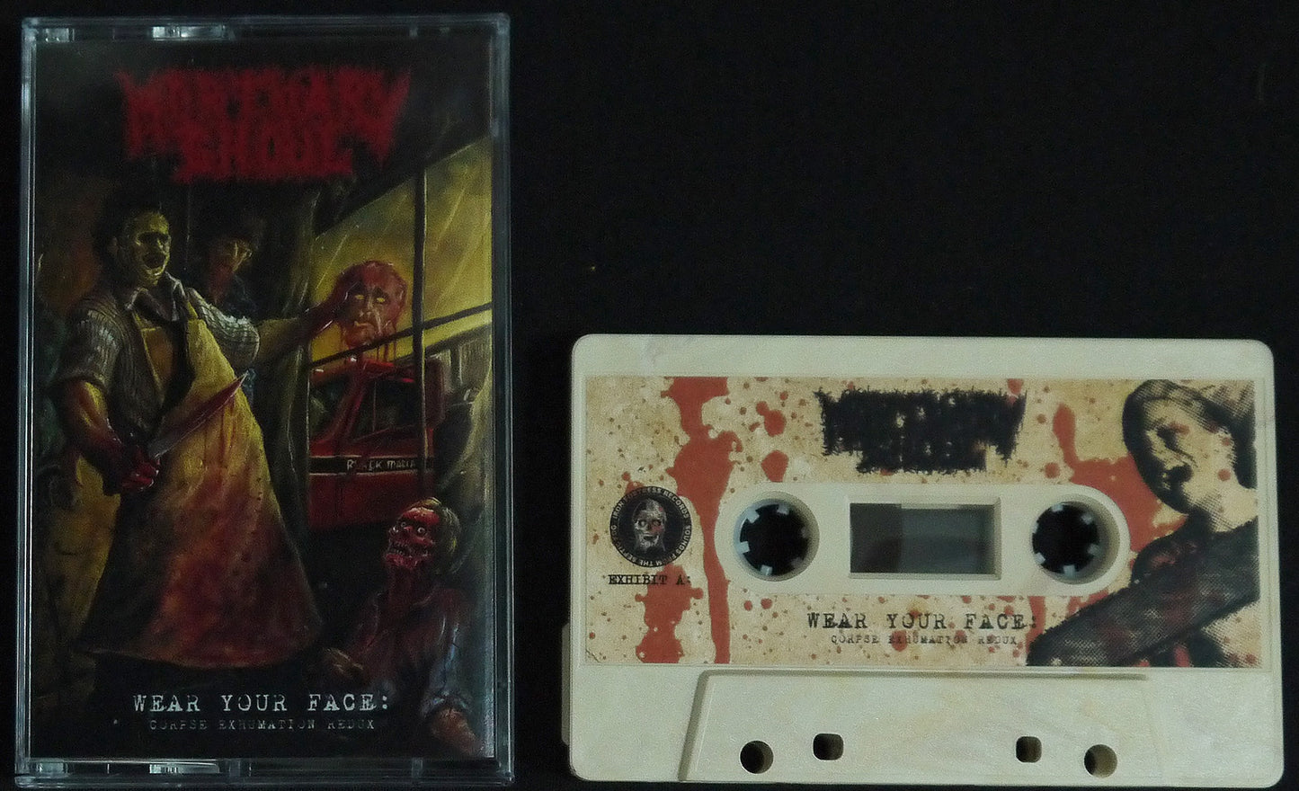 MORTUARY GHOUL - Wear Your Face: Corpse Exhumation Redux MC Tape