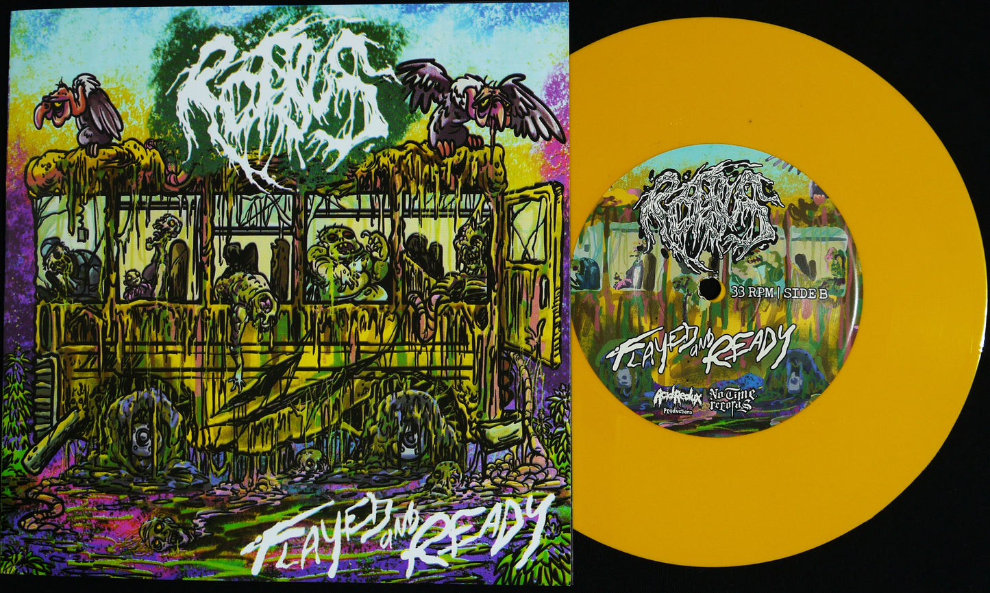 ROTBUS - Flayed and Ready 7"