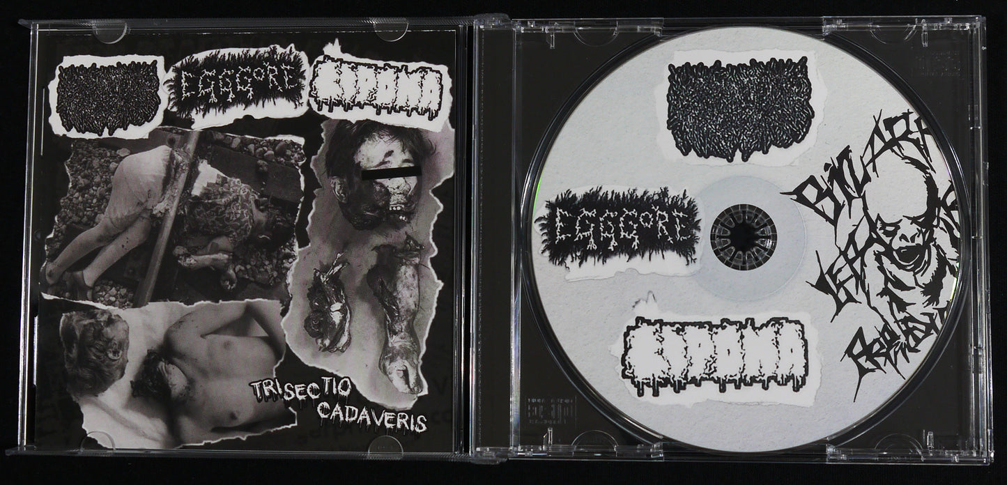 LIPOMA / LIQUID VISCERA / EGGGORE - 3 Way Split CD
