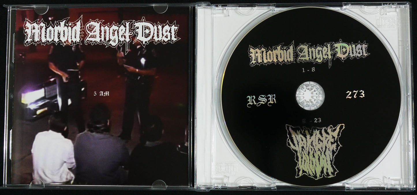 MORBID ANGEL DUST / SANGRE DE IDIOTAS - Split CD