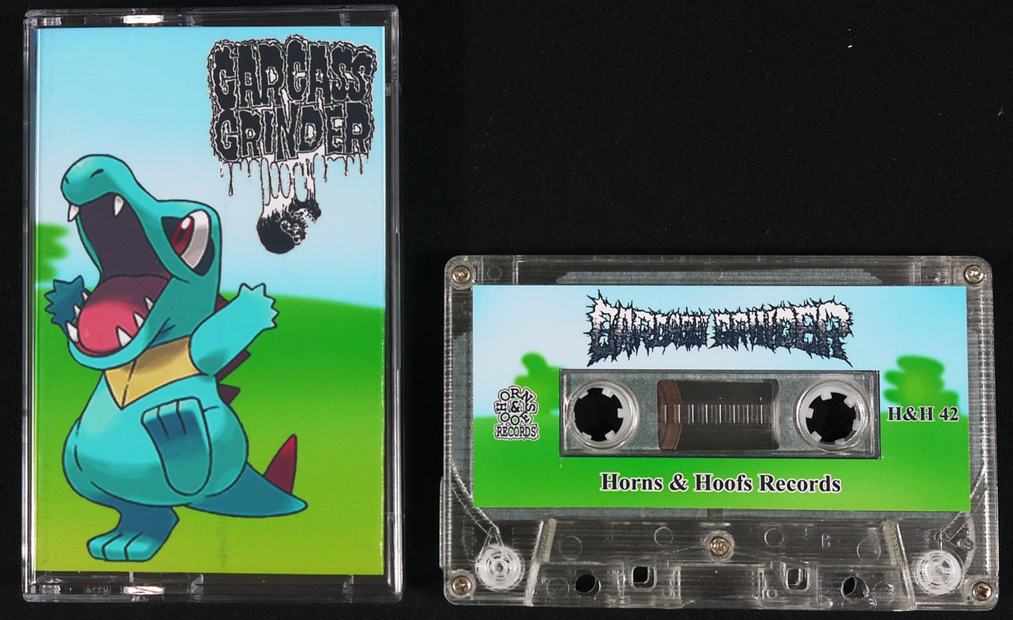 CARCASS GRINDER / NECROCANNIBALISTIC VOMITORIUM - Split Tape