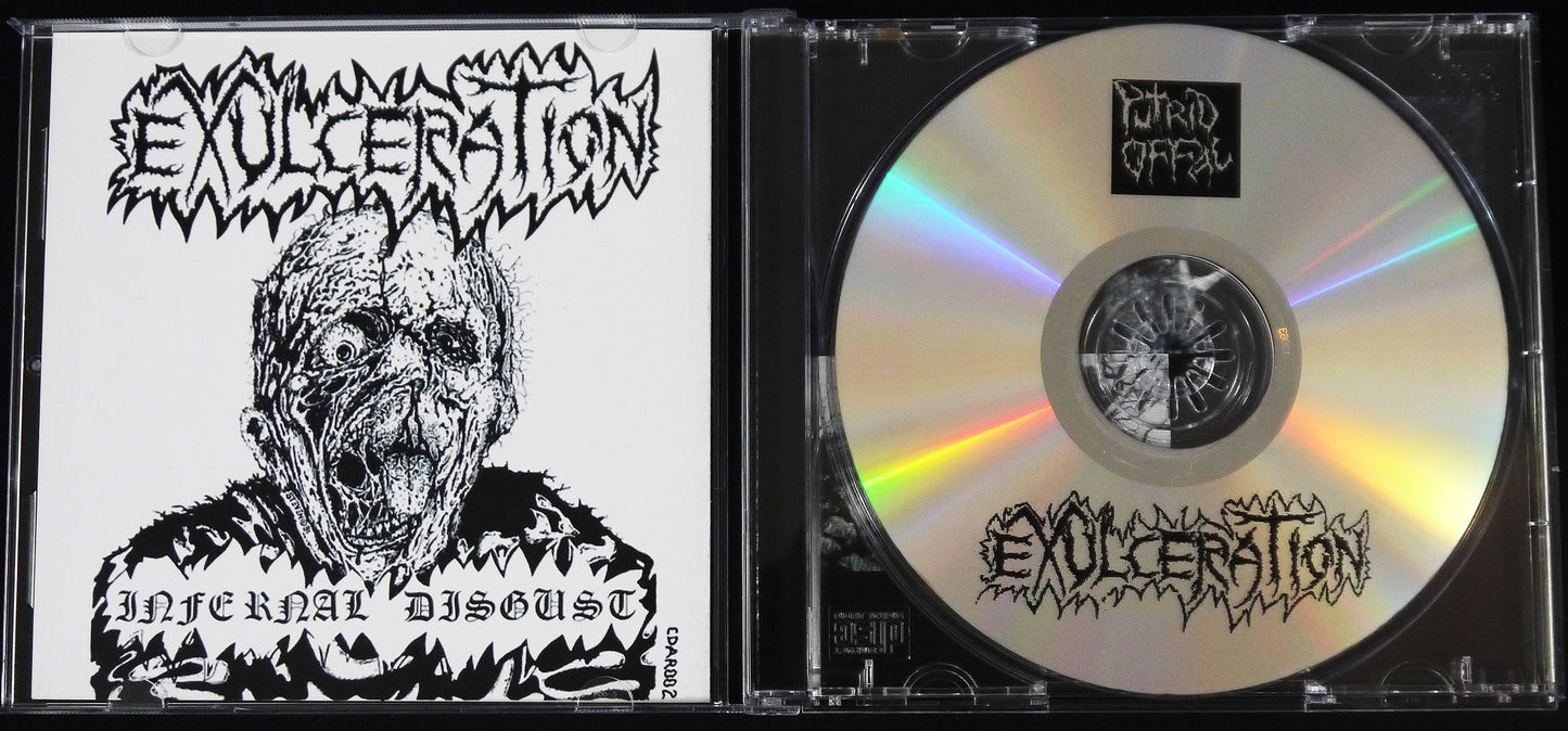 EXULCERATION / PUTRID OFFAL - Split CD