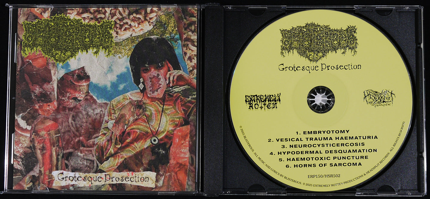 BLISTEROUS - Grotesque Prosection CD