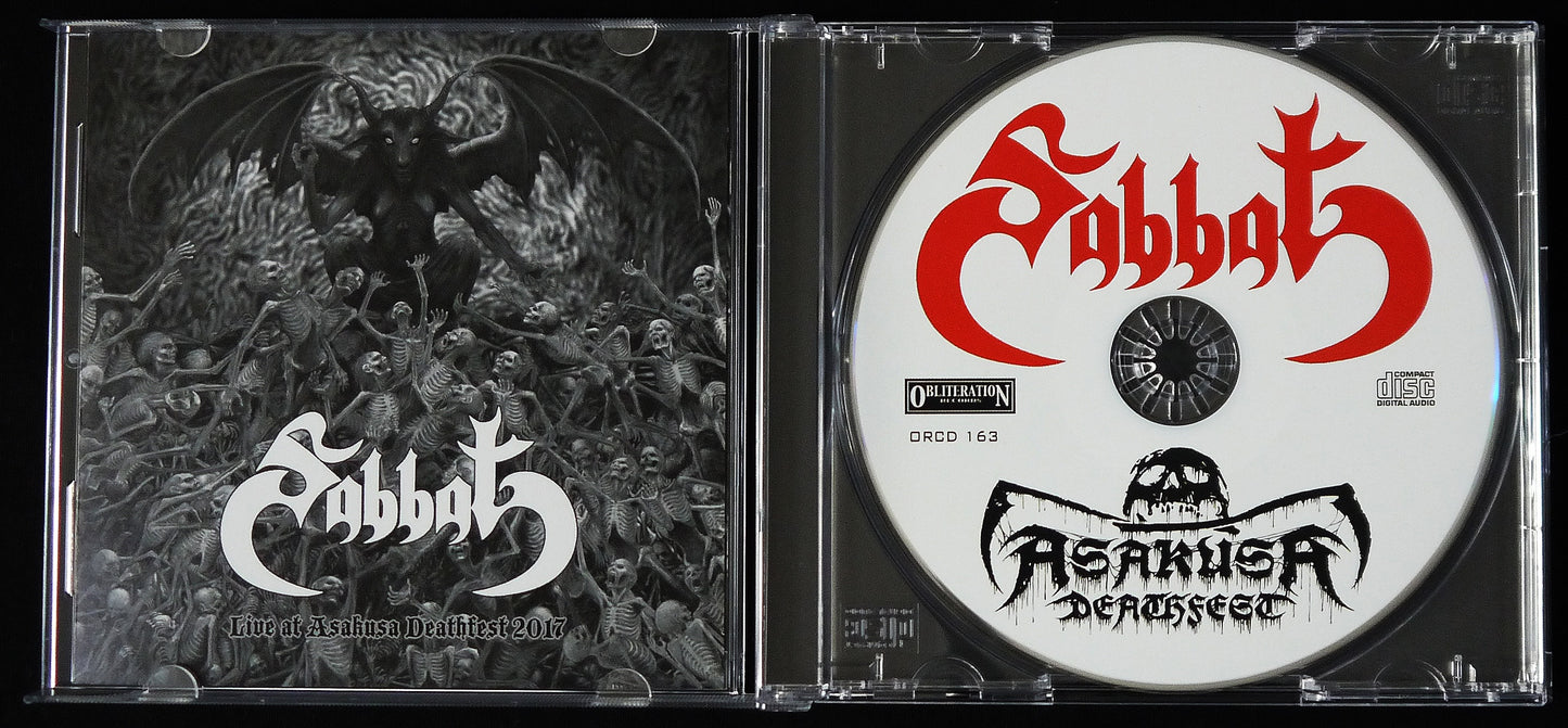 SABBAT - Live at Asakusa Deathfest 2017 CD