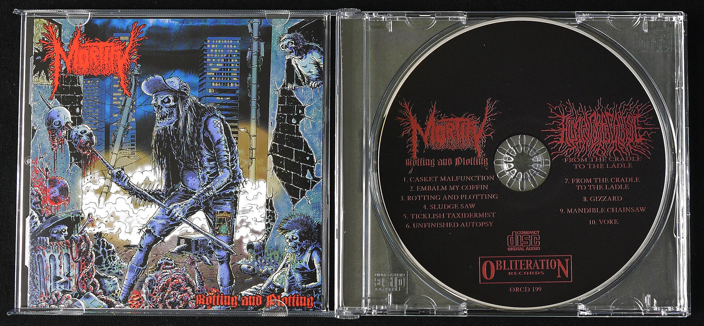 MORTIFY / HUMAN CORPSE ABUSE - Split CD
