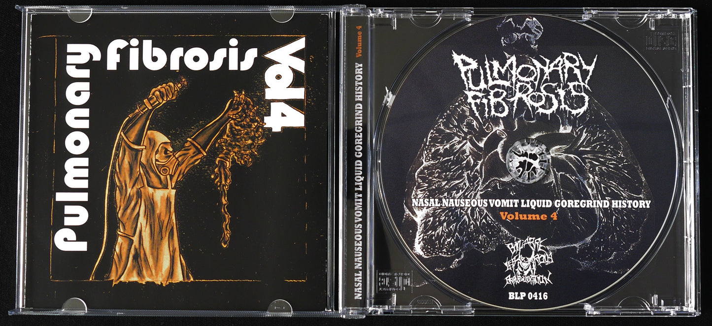 PULMONARY FIBROSIS - Nasal Nauseous Vomit Liquid Goregrind History Volume 4 CD