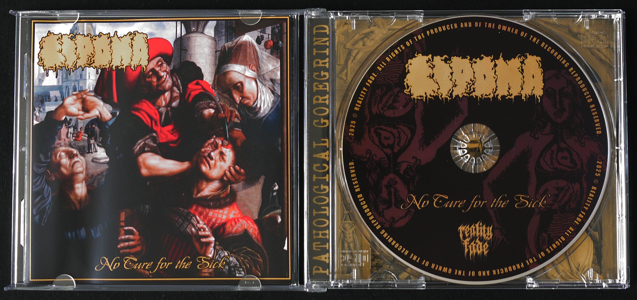LIPOMA No Cure For The Sick CD grindfather.prod