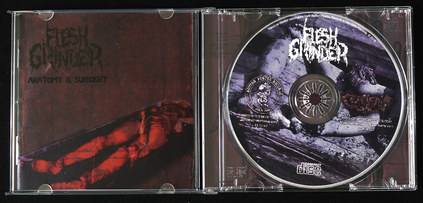 FLESH GRINDER - Anatomy & Surgery CD Slipcase