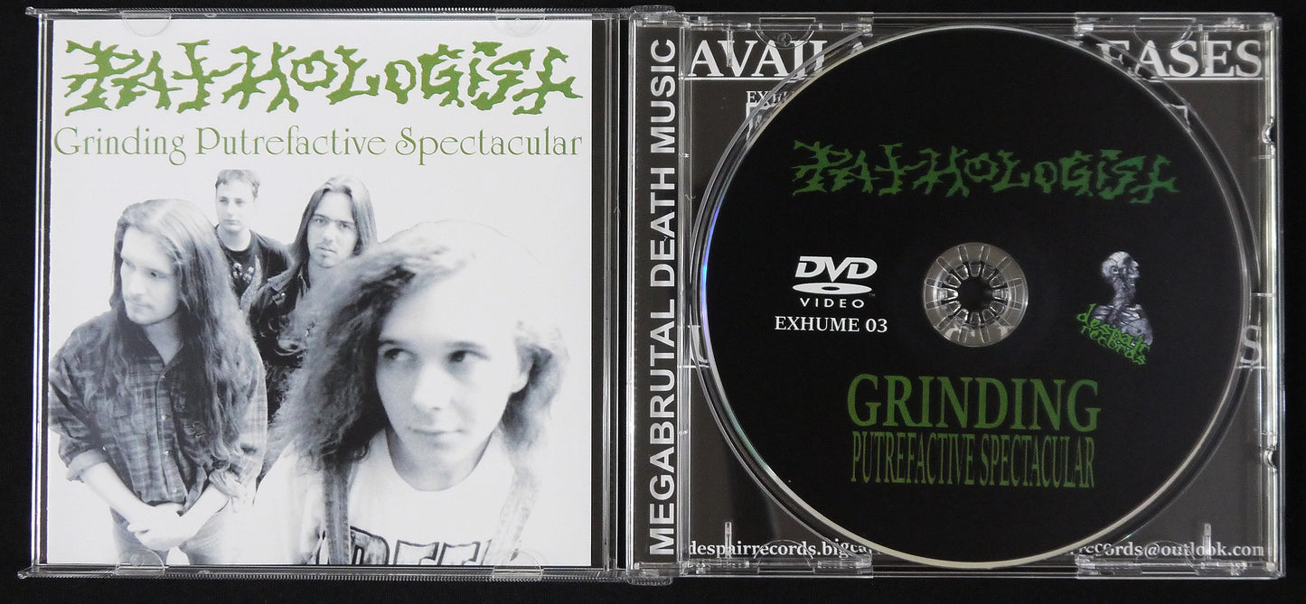 PATHOLOGIST - Grinding Putrefactive Spectacular DVD