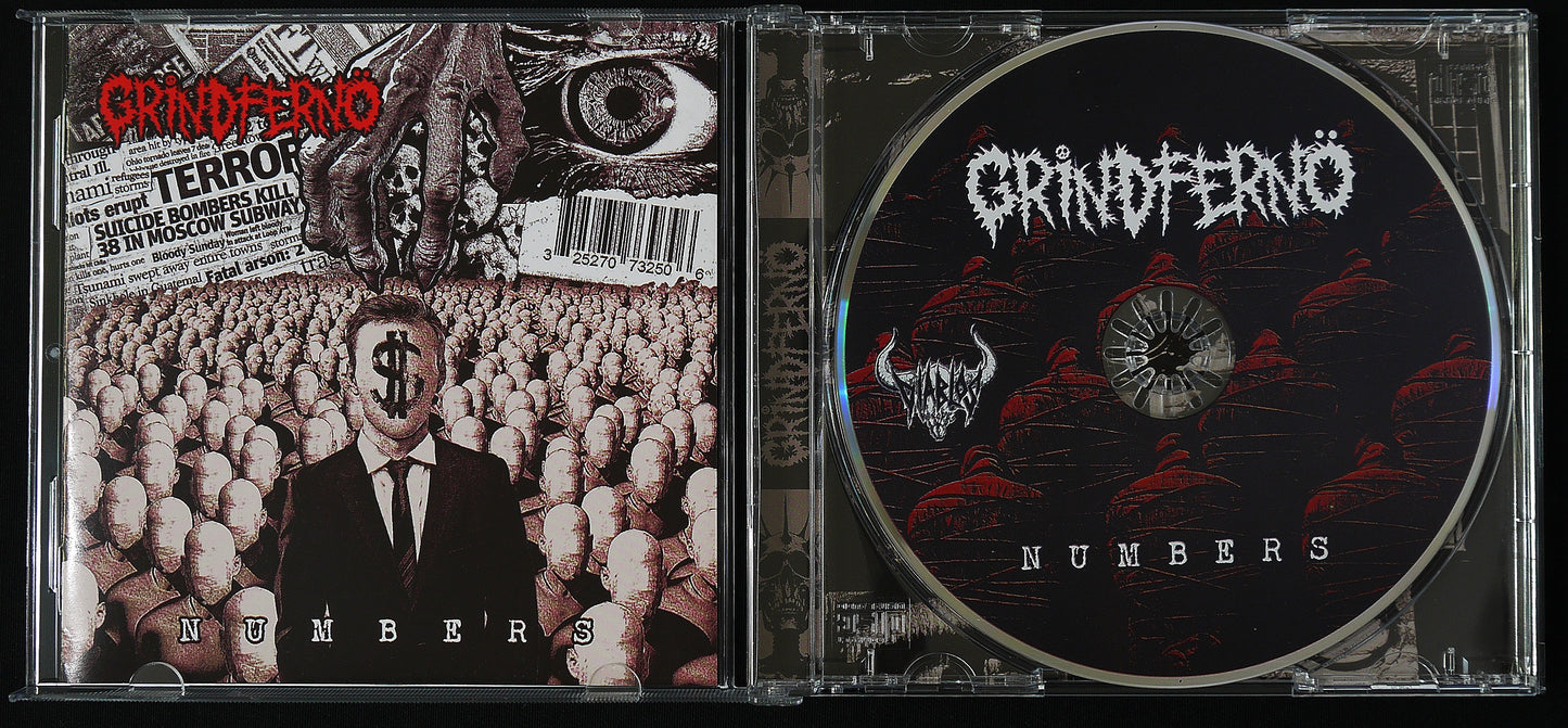 GRINDFERNO - Numbers CD