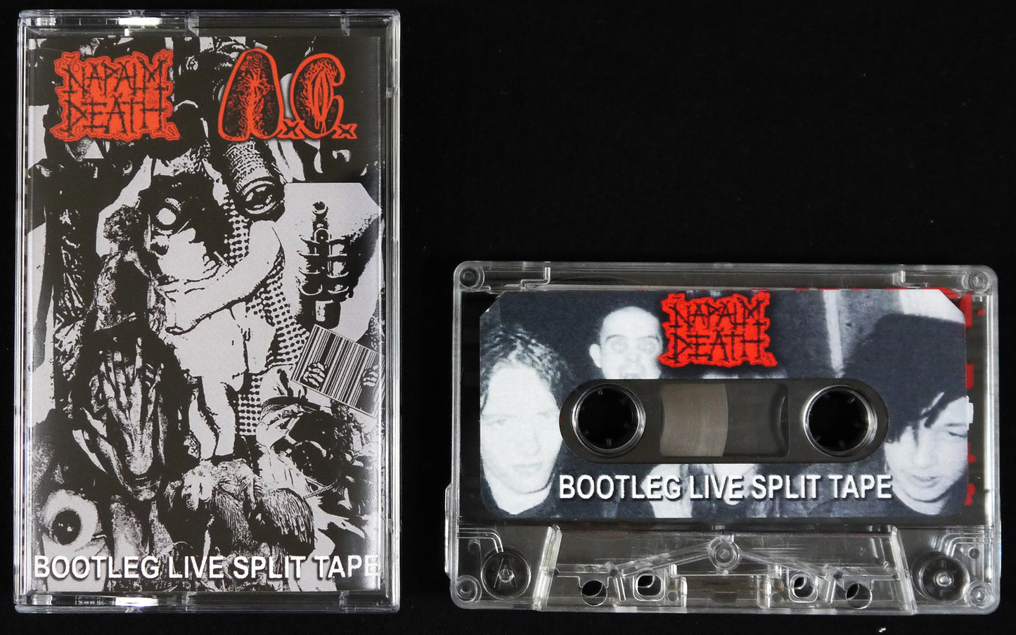 NAPALM DEATH / ANAL CUNT - Split Tape (bootleg)