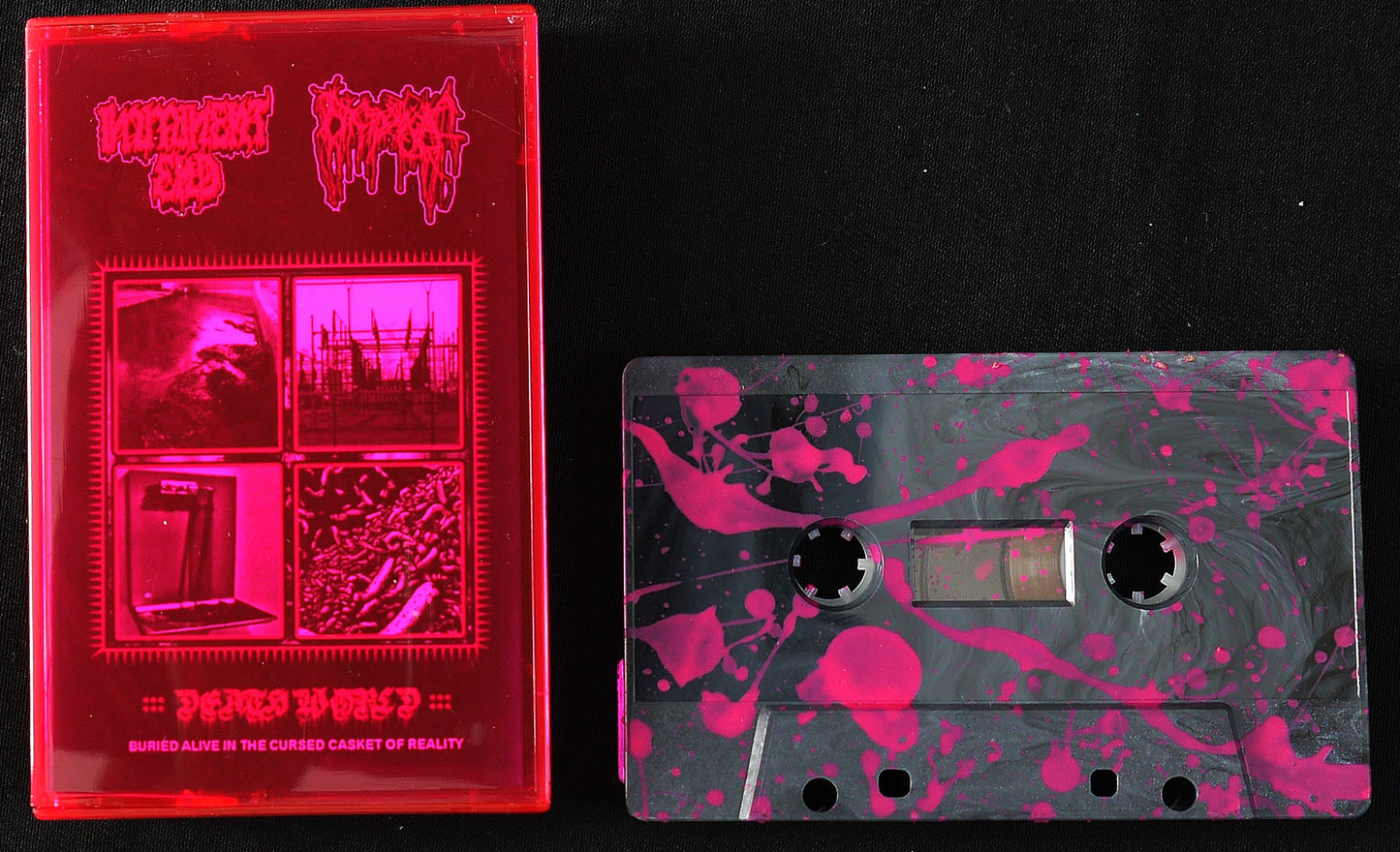 NYCTOPHAGIA / IMMINENT END - Split Tape
