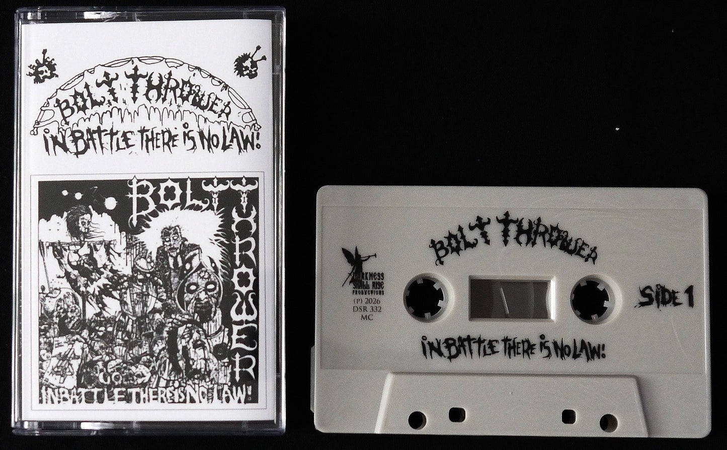 BOLT THROWER - In Battle There Is No Law! MC Tape