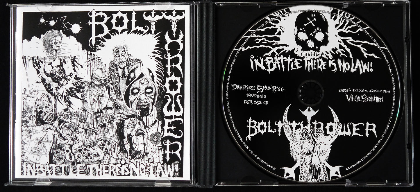 BOLT THROWER - In Battle There Is No Law! CD