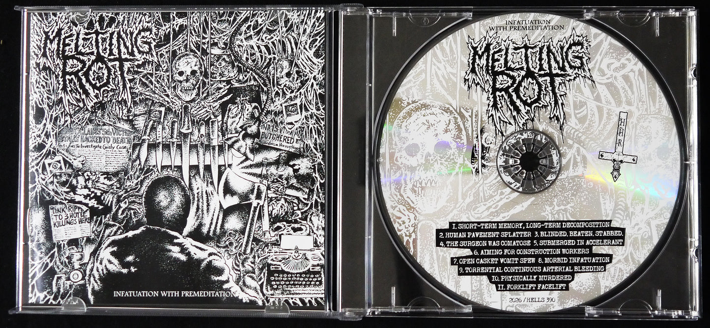 MELTING ROT - Infatuation With Premeditation CD