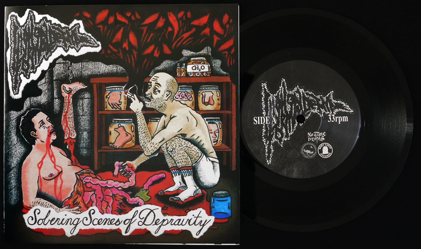 HIGH ON FORMALDEHYDE - Sobering Scenes Of Depravity 7"