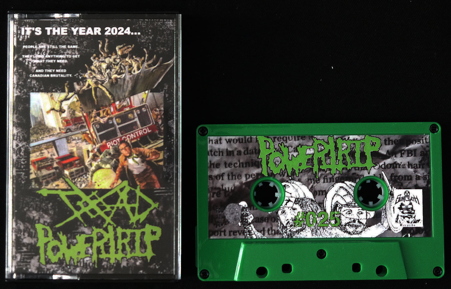 POWERTRIP / TRUTH OF ALL DEATH - Split Tape