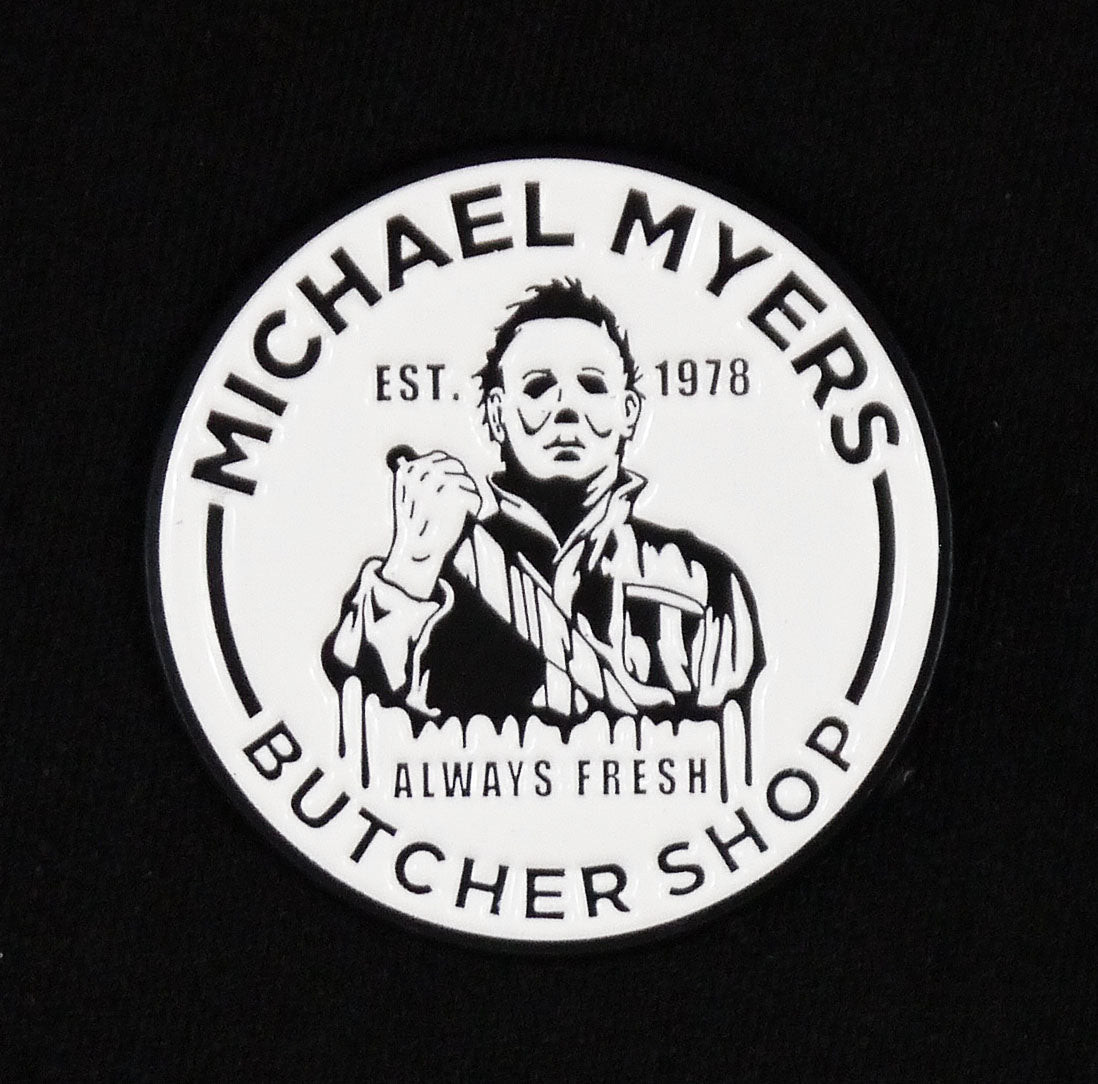 MICHAEL MYERS - Butcher Shop Enamel Pin