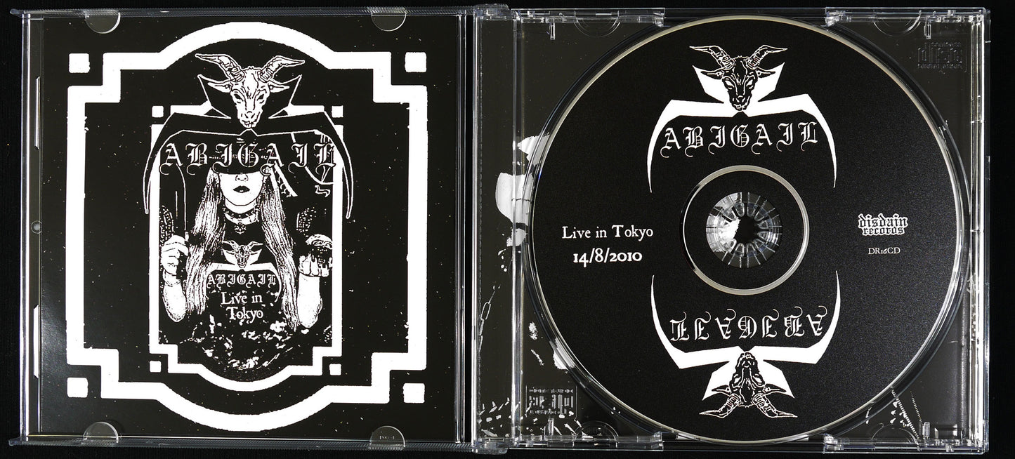 ABIGAIL - Live In Tokyo CD