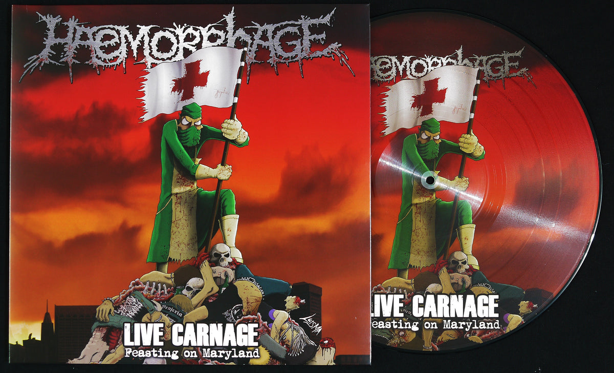 HAEMORRHAGE - Live Carnage (Feasting On Maryland) 12" Picture