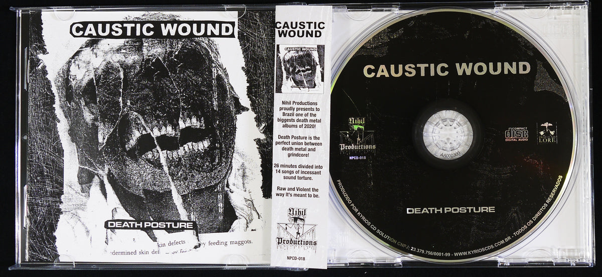 CAUSTIC WOUND - Death Posture CD