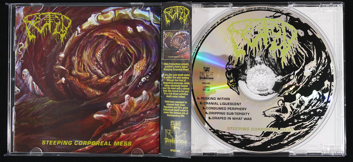 FETID - Steeping Corporeal Mess CD
