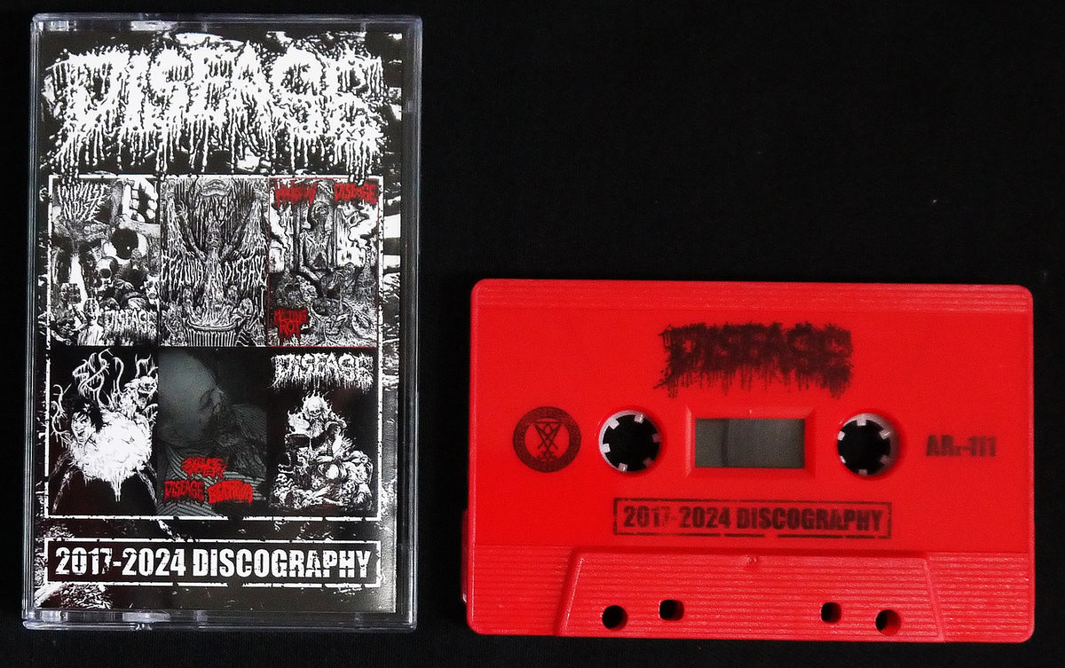 DISEASE - 2017-2024 Discography MC Tape