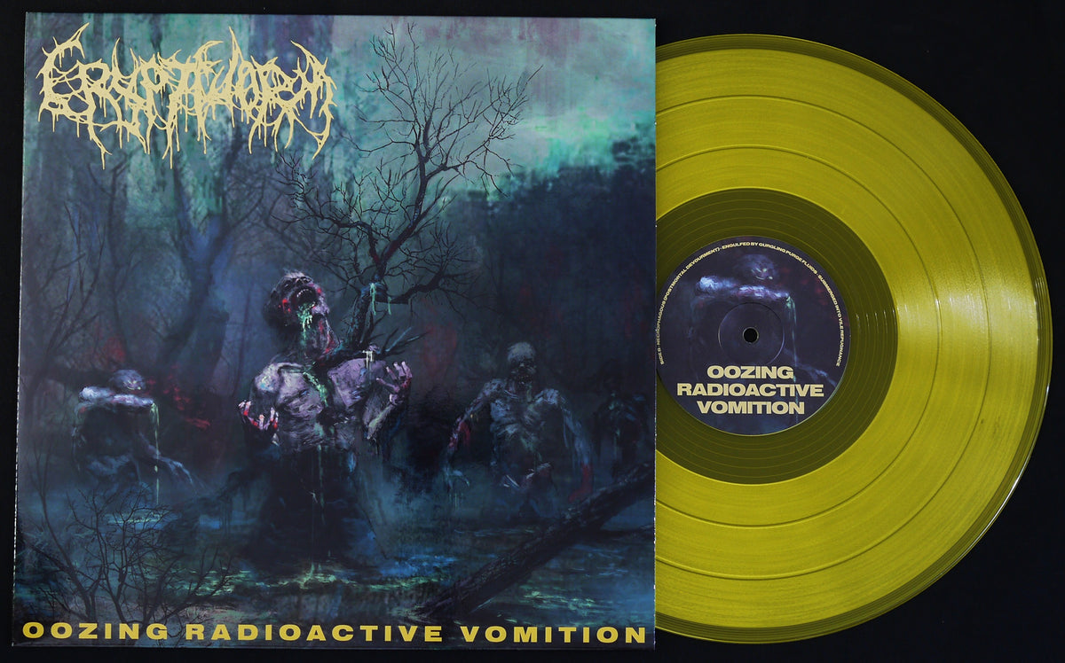 CRYPTWORM - Oozing Radioactive Vomition 12"
