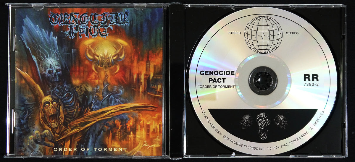 GENOCIDE PACT - Order Of Torment CD