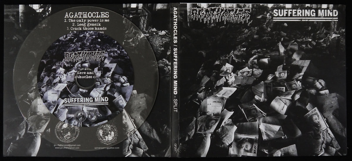 SUFFERING MIND / AGATHOCLES - Split DigiCD